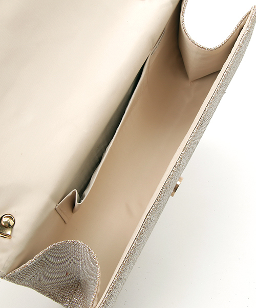 reca（レカ）の「グリッタークラッチバック（クラッチバッグ・レディース・シルバー/ブラック/シャンパン・FREE）」の17枚目の写真