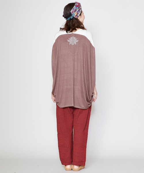 チャイハネ(チャイハネ)の「【チャイハネ】yul チャクラ丹田ラップパンツ(その他パンツ・レディース・ブルー/グレー/レッド/ブラック/カーキ/ベージュ・FREE)」の20枚目の写真