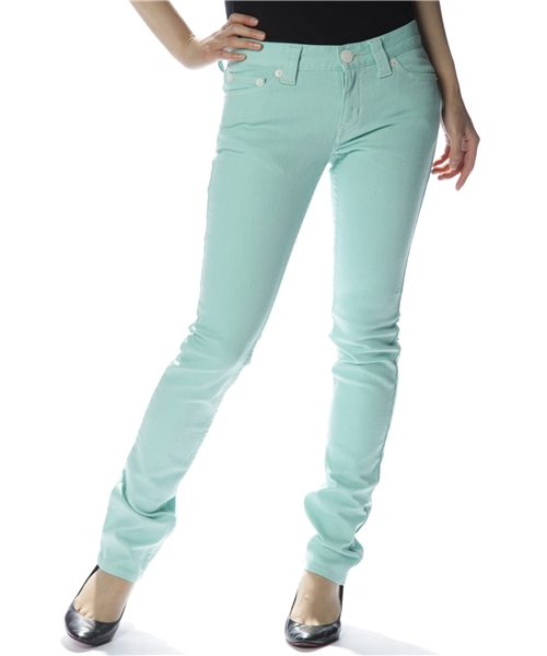 X-girl（エックスガール）の「PASTEL SLIM PANT（その他パンツ・レディース・ライトグリーン/パープル・0/1/2）」の13枚目の写真