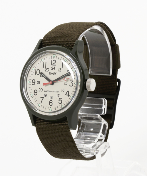 Timex タイメックス の Timex オリジナルキャンパーアイボリーダイアル アナログ腕時計 Wear