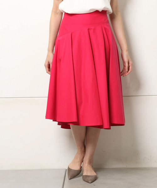 un dix cors(アンディコール)の「ラップランダムフレアスカート(スカート・レディース・ネイビー/カーキ/ピンク・FREE)」の10枚目の写真