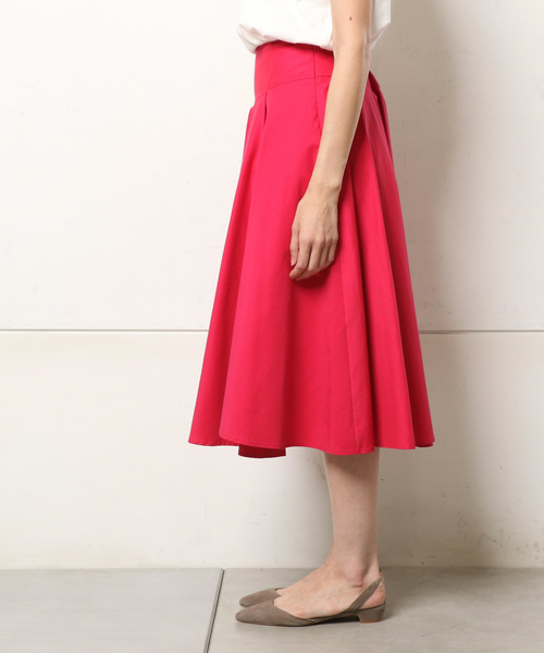 un dix cors(アンディコール)の「ラップランダムフレアスカート(スカート・レディース・ネイビー/カーキ/ピンク・FREE)」の12枚目の写真