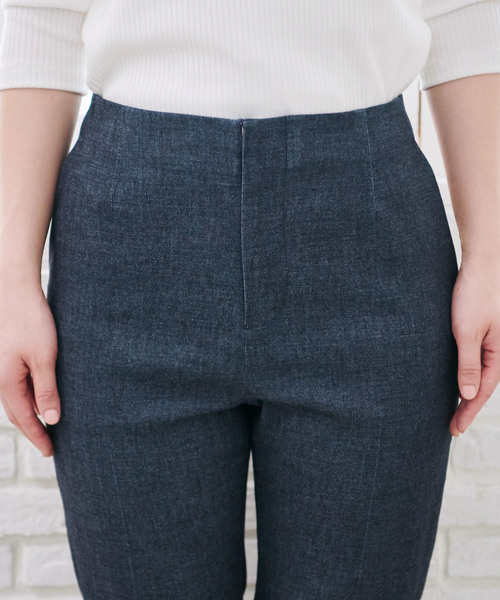 ROPE' PICNIC（ロペピクニック）の「【50TH SPECIAL COLLECTION 辻直子監修】【million ice(R)】デニムパンツ（デニムパンツ・レディース・ネイビー/ブルー・36/38）」の5枚目の写真