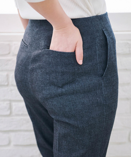 ROPE' PICNIC（ロペピクニック）の「【50TH SPECIAL COLLECTION 辻直子監修】【million ice(R)】デニムパンツ（デニムパンツ・レディース・ネイビー/ブルー・36/38）」の9枚目の写真