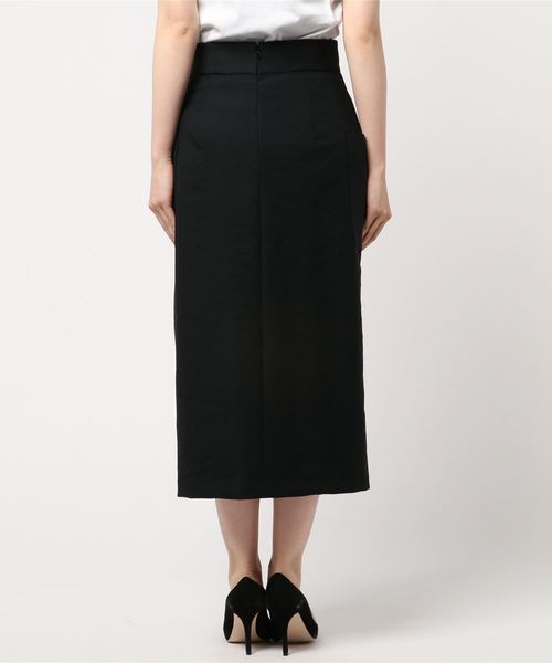 NOLLEY’S（ノーリーズ）の「ラップ風タイトスカート[BAILA/CLASSY/With掲載]（スカート・レディース・ブラック/ブルー/キャメル・36/38/34）」の5枚目の写真