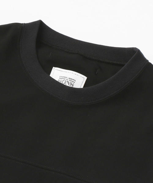 UNITED ARROWS & SONS（ユナイテッドアローズアンドサンズ）の「UNITED ARROWS & SONS by DAISUKE OBANA TWL FOOTBALL TEE†（Tシャツ/カットソー・メンズ・ブラック/ネイビー・S/L/XL/M）」の5枚目の写真