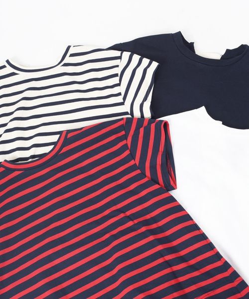 SHIPS（シップス）の「バックボタンプルオーバー◇（Tシャツ/カットソー・レディース・ライトホワイト/ネイビー/レッド/ナチュラル・ONE SIZE）」の14枚目の写真