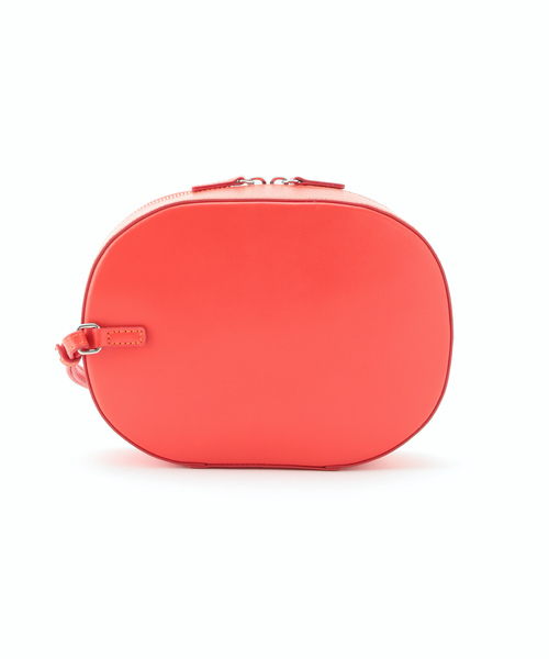 YAHKI(ヤーキ)の「【YAHKI】ROUND CLUTCH(クラッチバッグ・レディース・ブラック/ベージュ系その他/レッド・FREE)」の5枚目の写真