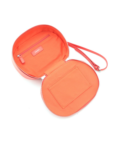 YAHKI(ヤーキ)の「【YAHKI】ROUND CLUTCH(クラッチバッグ・レディース・ブラック/ベージュ系その他/レッド・FREE)」の9枚目の写真