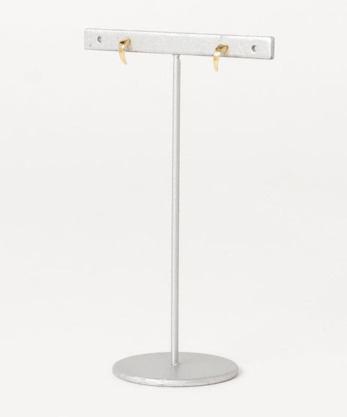 TONE SELECT GOODS（トーンセレクトグッズ）の「【925 SILVER ACC】GrapnelピアスSV925(OG)（ピアス（両耳用）・レディース・シルバー/ゴールド・FREE）」の5枚目の写真