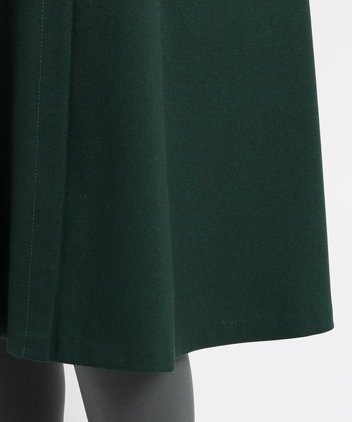 Sunauna(スーナウーナ)の「【洗える】センタータックセミフレアスカート(スカート・レディース・グリーン/ベージュ/ネイビー・34/36/38/40)」の10枚目の写真