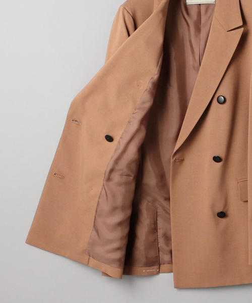 UNITED ARROWS(ユナイテッドアローズ)の「UBCB R/W 6ボタン ジャケット(テーラードジャケット・レディース・ブラウン/ブラック・40/36/38)」の20枚目の写真