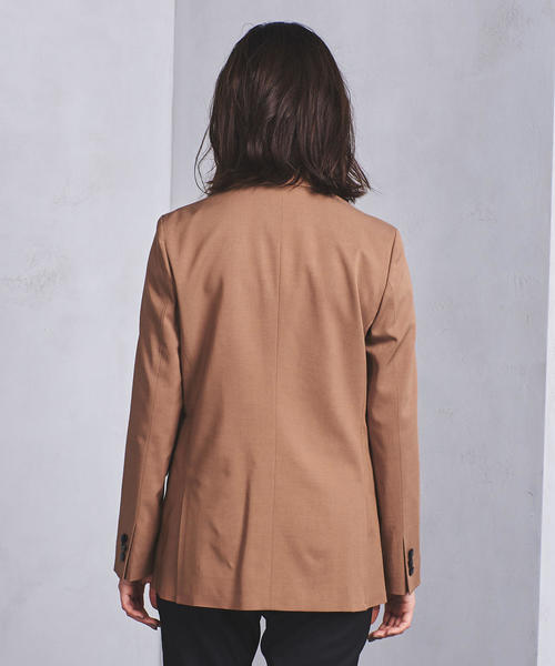 UNITED ARROWS(ユナイテッドアローズ)の「UBCB R/W 6ボタン ジャケット(テーラードジャケット・レディース・ブラウン/ブラック・40/36/38)」の14枚目の写真