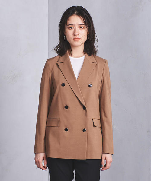 UNITED ARROWS(ユナイテッドアローズ)の「UBCB R/W 6ボタン ジャケット(テーラードジャケット・レディース・ブラウン/ブラック・40/36/38)」の15枚目の写真