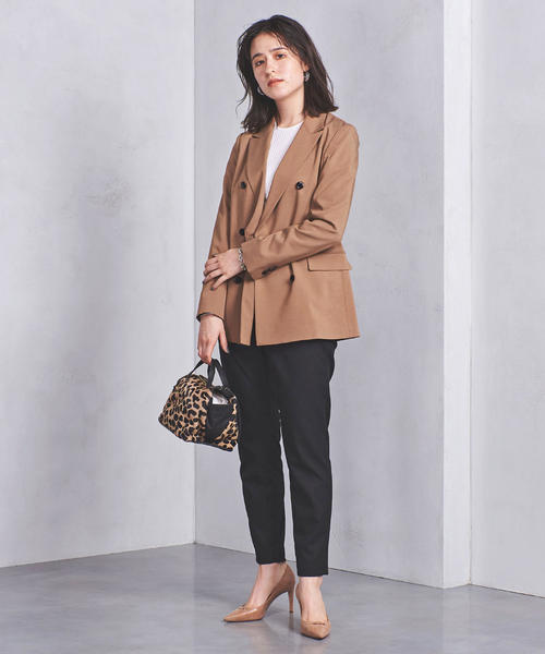 UNITED ARROWS(ユナイテッドアローズ)の「UBCB R/W 6ボタン ジャケット(テーラードジャケット・レディース・ブラウン/ブラック・40/36/38)」の17枚目の写真
