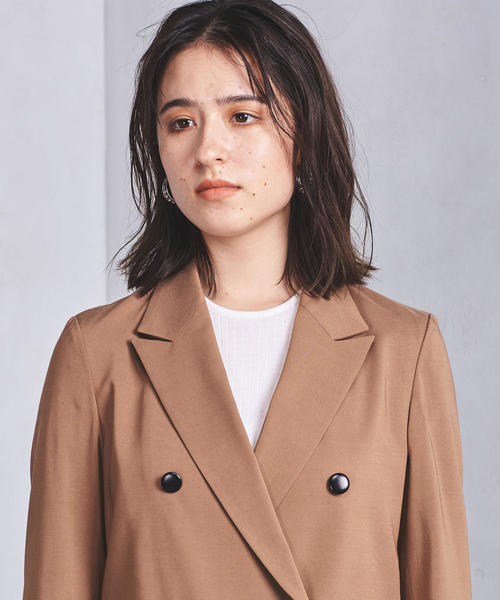 UNITED ARROWS(ユナイテッドアローズ)の「UBCB R/W 6ボタン ジャケット(テーラードジャケット・レディース・ブラウン/ブラック・40/36/38)」の6枚目の写真