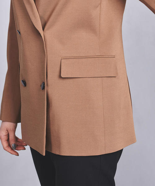 UNITED ARROWS(ユナイテッドアローズ)の「UBCB R/W 6ボタン ジャケット(テーラードジャケット・レディース・ブラウン/ブラック・40/36/38)」の8枚目の写真