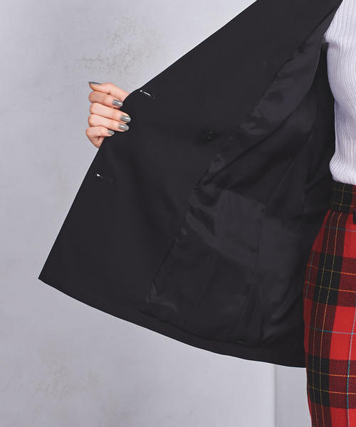 UNITED ARROWS(ユナイテッドアローズ)の「UBCB R/W 6ボタン ジャケット(テーラードジャケット・レディース・ブラウン/ブラック・40/36/38)」の5枚目の写真