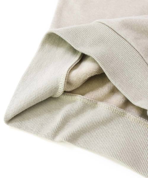 devirock(デビロック)の「まるで着る毛布 袖チュール付き裏シャギートップス 裏起毛(スウェット・キッズ・グレー系その他/スモークピンク/モカ/ラベンダー/ネイビー・140cm/150cm/110cm/130cm/160cm/100cm/120cm)」の15枚目の写真