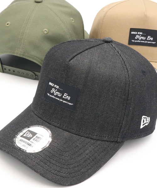 NEW ERA（ニューエラ）の「ニューエラ キャップ ブラックパッチ ONSPOTZ別注（キャップ・メンズ・ホワイト/グレー/カーキ/インディゴブルー/その他1/ブラック系その他/ブラック/ダークグリーン/ネイビー/レッド系その他/その他/ブルー系その他/ピンク/ブラック系その他2/ブラック系その他3/ライトブラウン/ベージュ/チャコール/ブラック系その他4/グレー系その他/ブラック系その他5/ブラック系その他6/グレー系その他2/その他2/オリーブ/ブルー系その他4/グレー系その他3/ブラック系その他7/その他3/グレー系その他4/ブルー系その他3/ブルー系その他2/ブラウン/その他4/ホワイト系その他/ストーン/カーキ系/グレー系その他5/ベージュ系その他・FREE）」の5枚目の写真