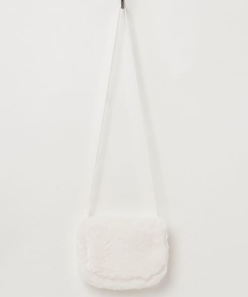 Catherine Cottage（キャサリンコテージ）の「ファーポシェット（ショルダーバッグ・キッズ・オフホワイト・FREE）」の4枚目の写真