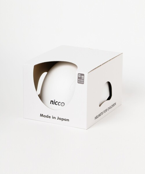 こども ビームス（コドモビームス）の「【別注】nicco / キッズ ヘルメット L（52～56cm）（スポーツグッズ・キッズ・ホワイト/ブラック/インディゴブルー・ONE SIZE）」の11枚目の写真