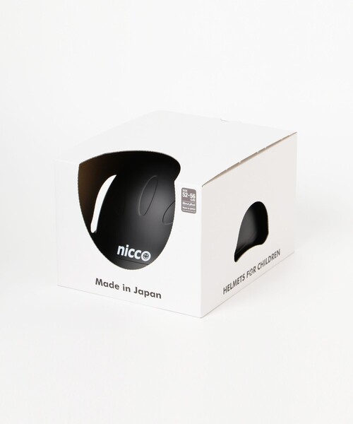 こども ビームス（コドモビームス）の「【別注】nicco / キッズ ヘルメット L（52～56cm）（スポーツグッズ・キッズ・ホワイト/ブラック/インディゴブルー・ONE SIZE）」の18枚目の写真