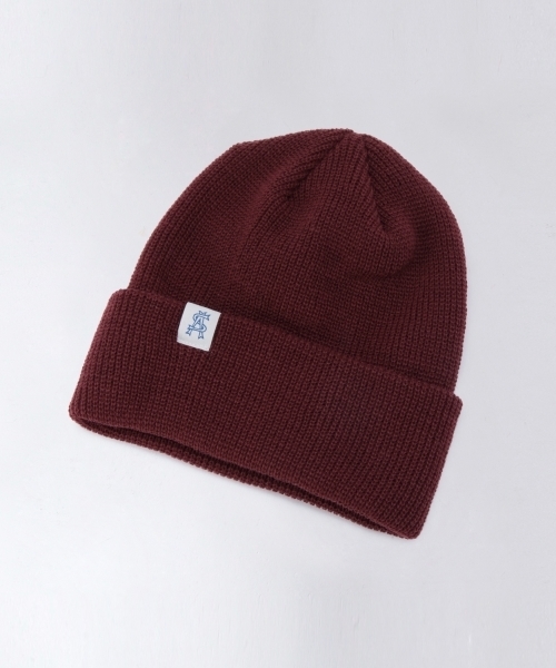 BEAUTY&YOUTH UNITED ARROWS（ビューティーアンドユースユナイテッドアローズ）の「＜steven alan＞Souvenir Beanie（ニットキャップ/ビーニー・メンズ・ワインレッド/その他1/ホワイト/ブラック/グレー/ネイビー・フリー）」の5枚目の写真