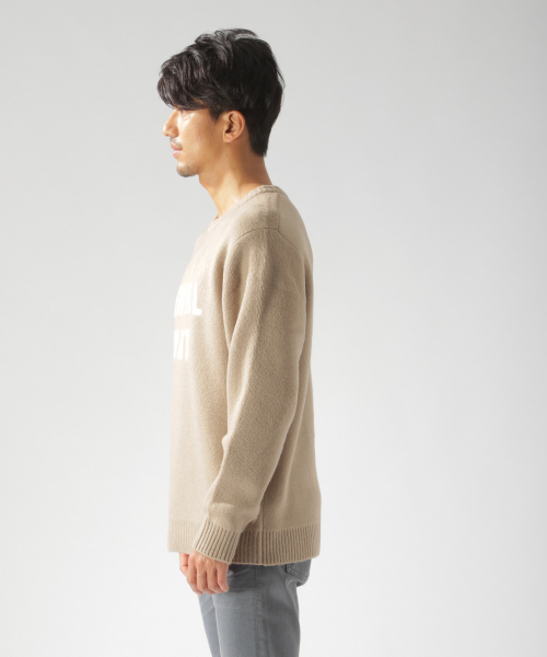 BAYFLOW（ベイフロー）の「キモウブークレロゴプルオーバー（ニット/セーター・メンズ・ネイビー/ベージュ/オフホワイト/オレンジ・LARGE/MEDIUM/SMALL）」の11枚目の写真