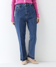 LE DENIM センタープレススリットデニム◆