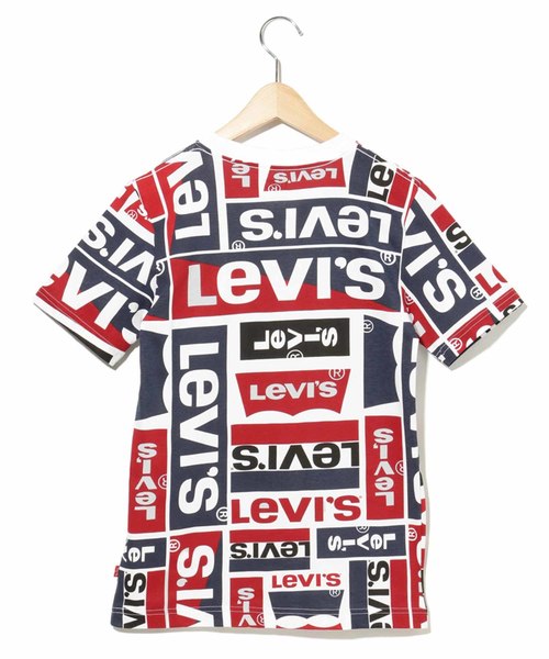 セール】リーバイス(R)キッズ バットウィング総柄ロゴTシャツ