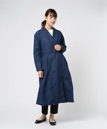 Moname（モナーム）の「Moname デニムドロップコート /41191282（トレンチコート）」