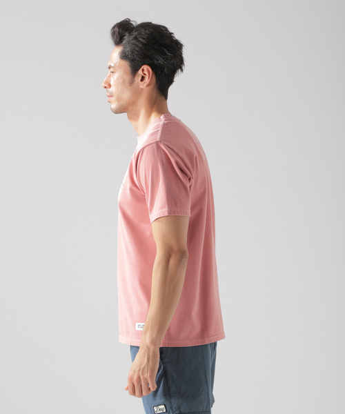 BAYFLOW（ベイフロー）の「ピグメントロゴ S/S ＴEE（Tシャツ/カットソー・メンズ・ピンク/サックスブルー/ベージュ/ホワイト・MEDIUM/SMALL/LARGE）」の11枚目の写真