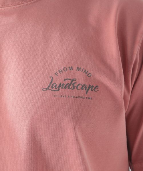 BAYFLOW（ベイフロー）の「ピグメントロゴ S/S ＴEE（Tシャツ/カットソー・メンズ・ピンク/サックスブルー/ベージュ/ホワイト・MEDIUM/SMALL/LARGE）」の15枚目の写真