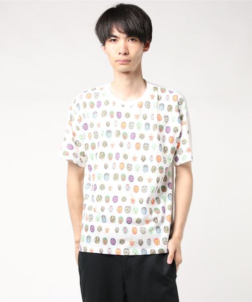 gym master(ジムマスター)の「gym master/ジムマスター ハッピーペイントTEE(Tシャツ/カットソー・メンズ・その他6/その他7/その他5/その他1・LARGE/MEDIUM)」の2枚目の写真