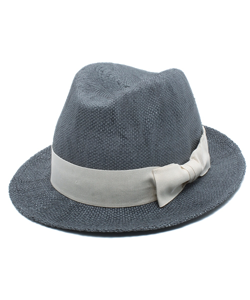 ROSE BUD(ローズバッド)の「(FERRUCCIO VECCHI) 342380/ 1990 PANAMA HAT(ハット・レディース・ナチュラル/グレー/ブルー/ベージュ・ONE SIZE)」の2枚目の写真