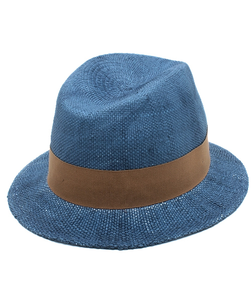 ROSE BUD(ローズバッド)の「(FERRUCCIO VECCHI) 342380/ 1990 PANAMA HAT(ハット・レディース・ナチュラル/グレー/ブルー/ベージュ・ONE SIZE)」の9枚目の写真