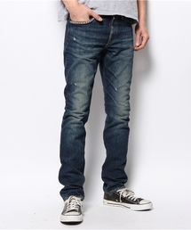 HYSTERIC GLAMOUR | VLU加工 デニムスリムストレートPT(デニムパンツ)