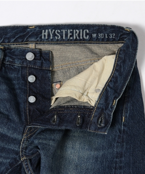 HYSTERIC GLAMOUR（ヒステリックグラマー）の「VLU加工 デニムスリムストレートPT（デニムパンツ・メンズ・インディゴブルー・30inch/31inch/29inch/34inch/28inch/32inch）」の8枚目の写真