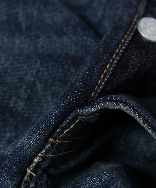 HYSTERIC GLAMOUR（ヒステリックグラマー）の「VLU加工 デニムスリムストレートPT（デニムパンツ・メンズ・インディゴブルー・30inch/31inch/29inch/34inch/28inch/32inch）」の9枚目の写真