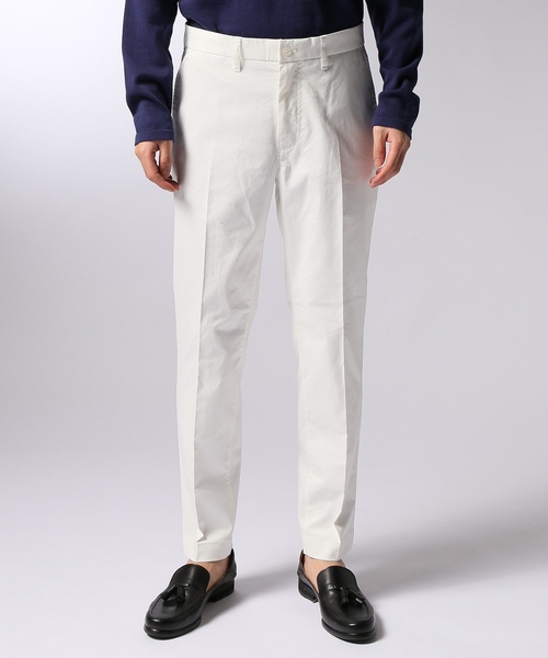 EDIFICE（エディフィス）の「WHITE テーパードパンツ（その他パンツ・メンズ・ホワイト・SMALL/MEDIUM/LARGE）」の4枚目の写真