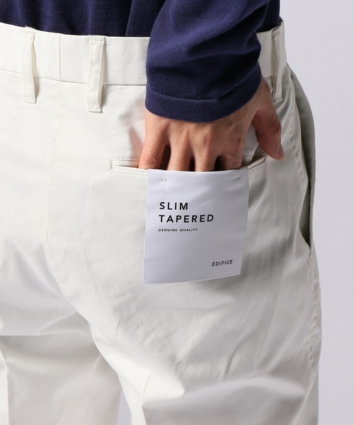 EDIFICE（エディフィス）の「WHITE テーパードパンツ（その他パンツ・メンズ・ホワイト・SMALL/MEDIUM/LARGE）」の11枚目の写真