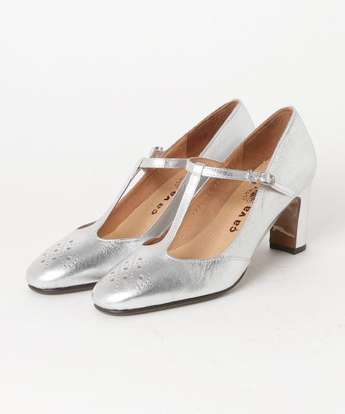 cava cava（サヴァサヴァ）の「〈cava cava（サヴァサヴァ）〉Tストラップパンプス（パンプス・レディース・ネイビー/レッド/ブラック/シルバー・22.5cm/23.5cm/24.5cm/23.0cm/24.0cm）」の12枚目の写真