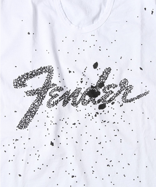 Lui's（ルイス）の「LAD MUSICIAN×Fender×Lui's トリプルコラボ限定Tシャツ（Tシャツ/カットソー・メンズ・ホワイト/ブラック/ブルー/ピンク・42/44/46）」の14枚目の写真