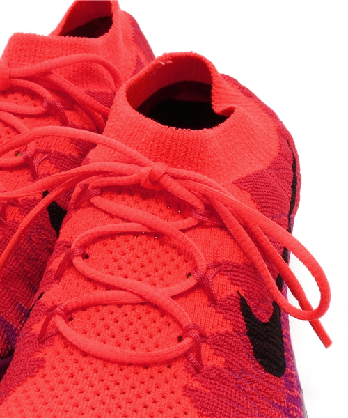 NIKE（ナイキ）の「ウィメンズ ナイキ フリー フライニット WMNS NIKE FREE 3.0 FLYKNIT 636231-600（スニーカー・レディース・レッド・24.5cm/26cm/23.5cm/23cm/24cm）」の8枚目の写真