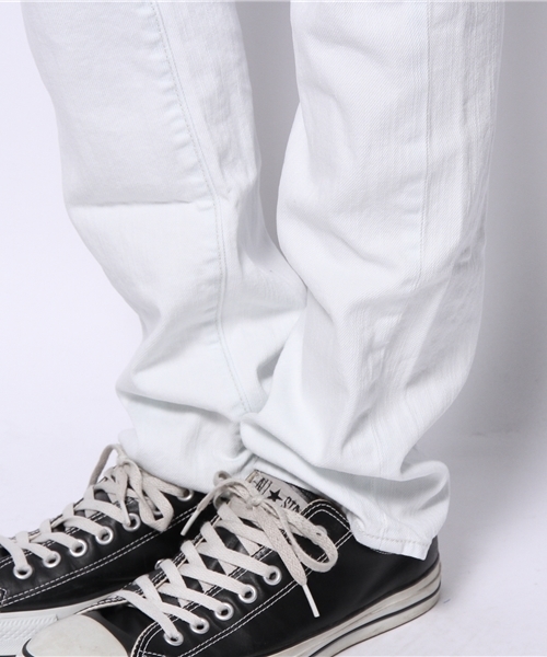 goa（ゴア）の「10ozブリーチデニムスキニーパンツ（デニムパンツ・メンズ・グレー系その他/ブルー系その他・1/2）」の8枚目の写真