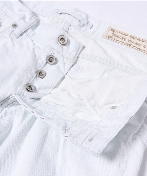 goa（ゴア）の「10ozブリーチデニムスキニーパンツ（デニムパンツ・メンズ・グレー系その他/ブルー系その他・1/2）」の9枚目の写真