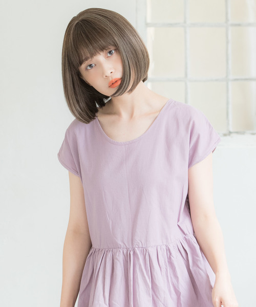 LINEASTORIA(リネアストリア)の「【フルウィッグ・ショート】HEART BEAT ショートボブ・シースルーバング(ウィッグ・レディース・その他3/その他4/その他5/その他7/その他6/その他8/その他9/その他10/その他2/その他1/ブラック系1・M)」の19枚目の写真