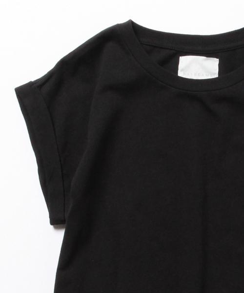 Ray BEAMS（レイビームス）の「Ray BEAMS / ロールアップスリーブ コットン Tシャツ（Tシャツ/カットソー・レディース・ホワイト/シルバー/チャコールグレー/ブラック・ONE SIZE）」の19枚目の写真