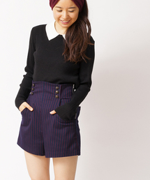 WEGO | WEGO/前ボタンハイウエストショーツ(その他パンツ)